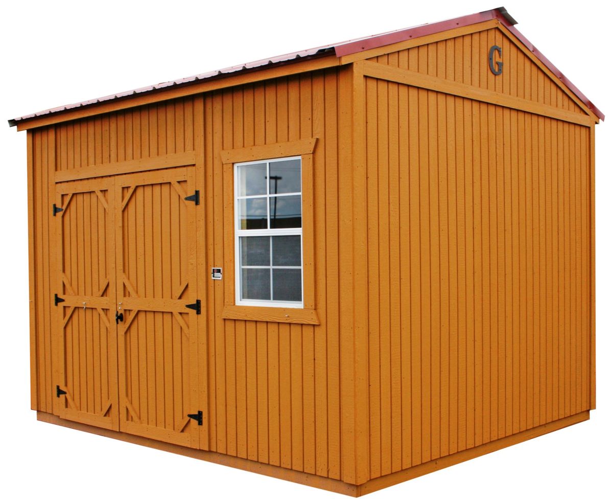 Just in 10×16 Side Lofted Barn Repo