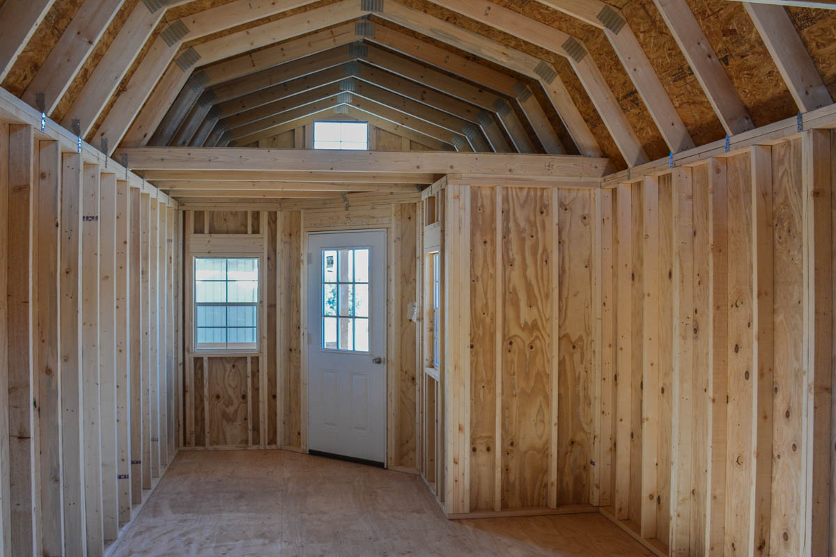 New Building: 12’x32′ Wrap Around Porch Lofted Barn Cabin ...