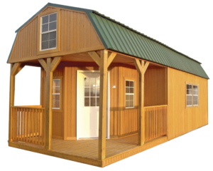 Wrap Around Porch Lofted Barn Cabin