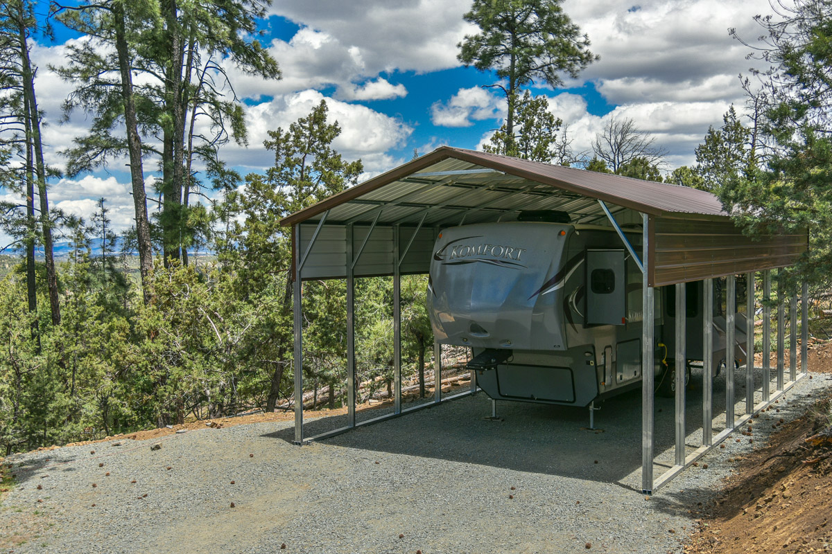 Eagle Carports RV Covers – 18′ To 30′ Wide Alto Portable