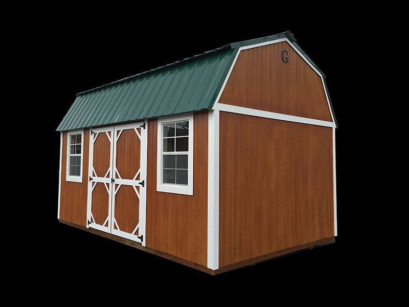 side lofted barn alto portable buildings alto portable