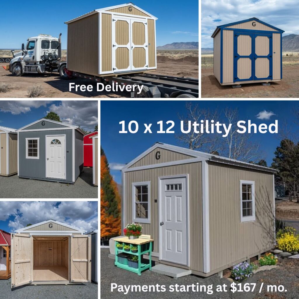 Graceland 10 x 12 Utility Shed